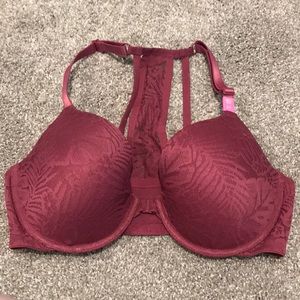 💖NWT 36D PINK Racerback Bra with Front Clasp💖